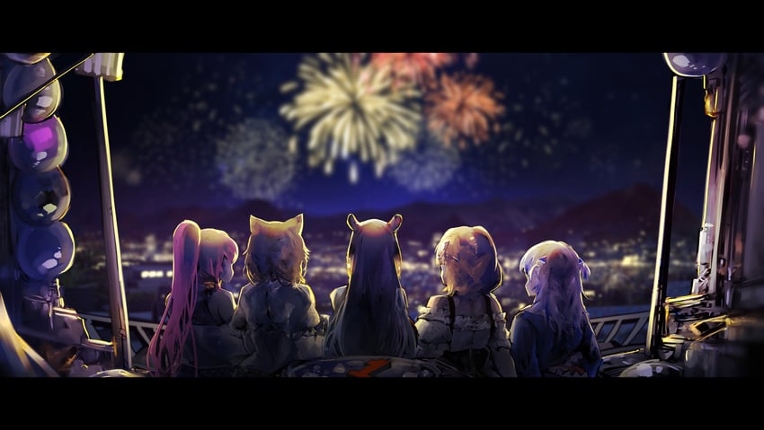 gawr gura, mori calliope, ninomae ina'nis, takanashi kiara, and watson amelia (hololive and 1 more) drawn by vyragami