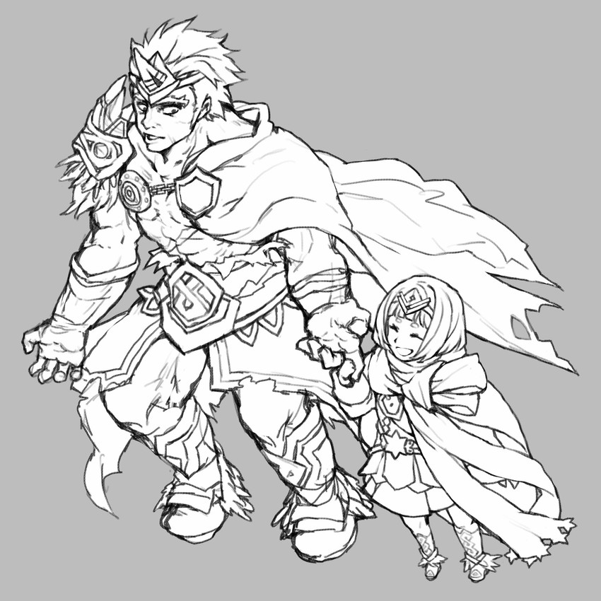 ylgr and helbindi (fire emblem and 1 more) drawn by jin_(phoenixpear)