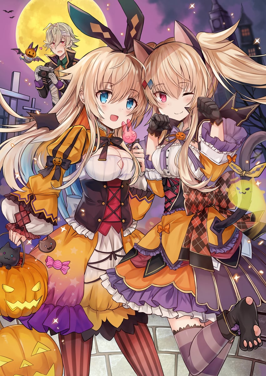 alice and lewis carroll (grimms notes and 1 more) drawn by retsuto