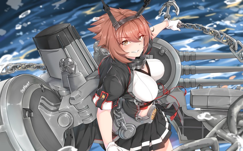 mutsu and mutsu kai ni (kantai collection) drawn by zuoteng_lucha