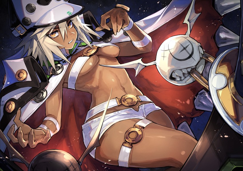 ramlethal valentine and lucifero (guilty gear and 1 more) drawn by mephisto_(angraecum)