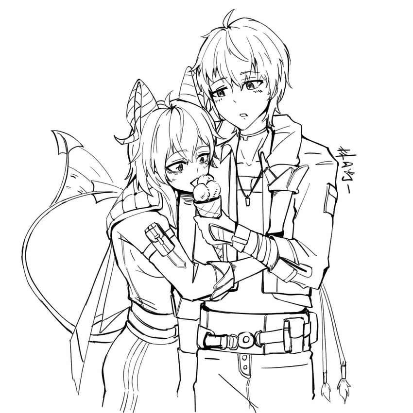 rover, zani, and male rover (wuthering waves) drawn by chai_(huo-ye)