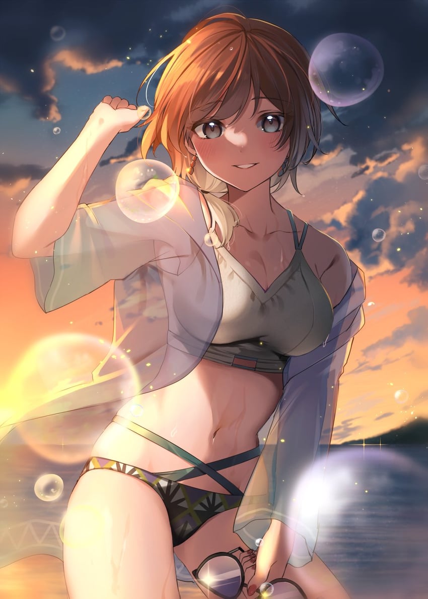 aketa mikoto (idolmaster and 1 more) drawn by beeftanizoko