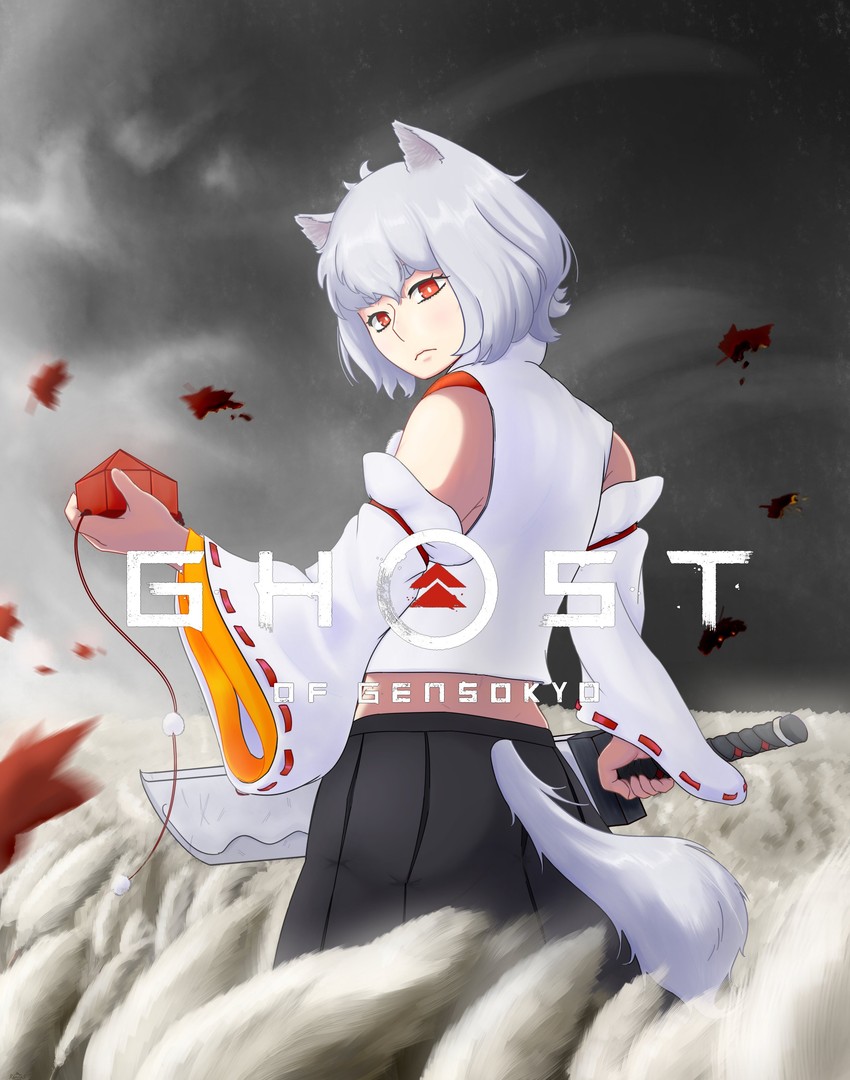 inubashiri momiji (touhou and 1 more) drawn by ramnik5