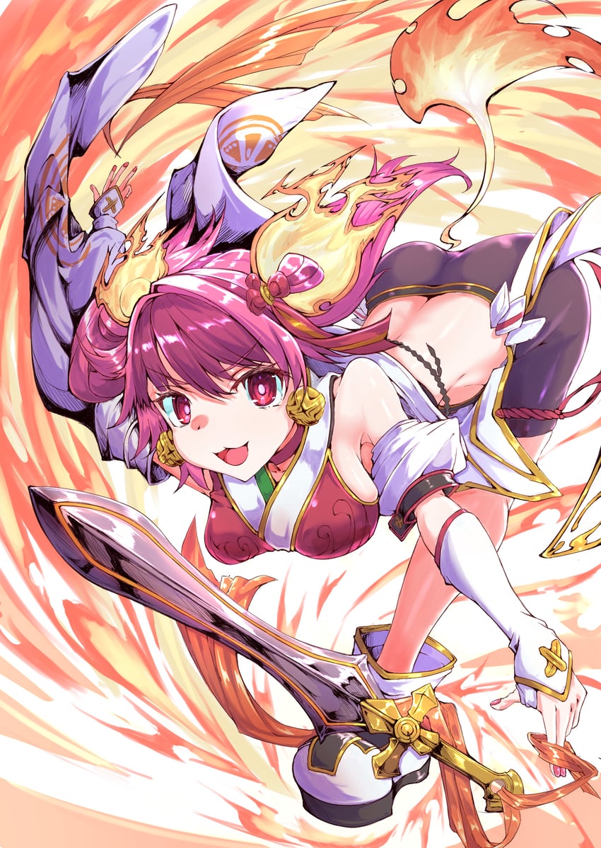 ha-re the sword mikanko (yu-gi-oh!) drawn by 966982