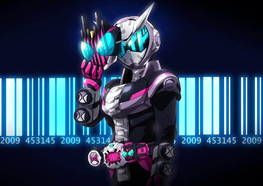 kamen rider decade and kamen rider zi-o (kamen rider and 2 more) drawn by otokamu