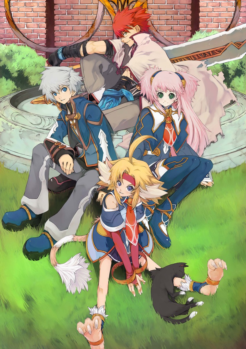 vayne aurelius, philomel hartung, nicole mimi tithel, flay gunnar, and sulpher (atelier and 1 more) drawn by yoshizumi_kazuyuki
