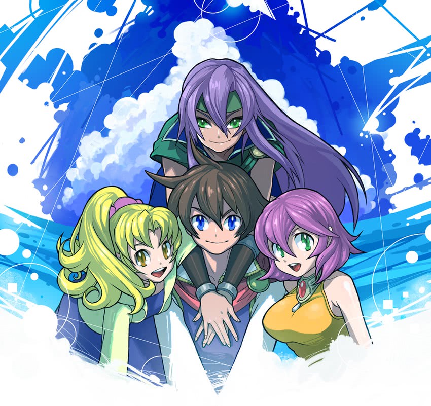 lenna charlotte tycoon, faris scherwiz, bartz klauser, and krile mayer baldesion (final fantasy and 1 more) drawn by kimimaru