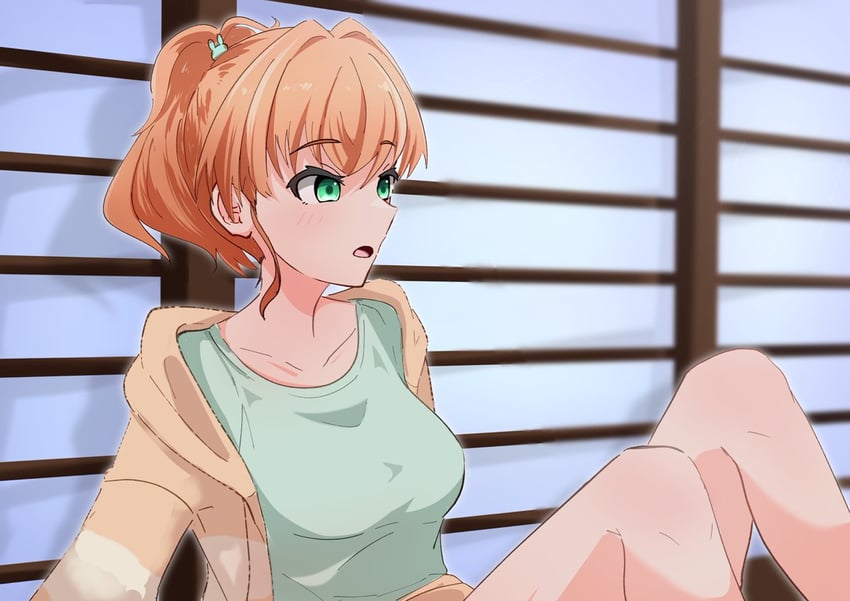 hinoshita kaho (love live! and 2 more) drawn by yunite68