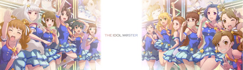 hoshii miki, kisaragi chihaya, amami haruka, kikuchi makoto, shijou takane, and 8 more (idolmaster and 1 more) drawn by mikel_(4hands)