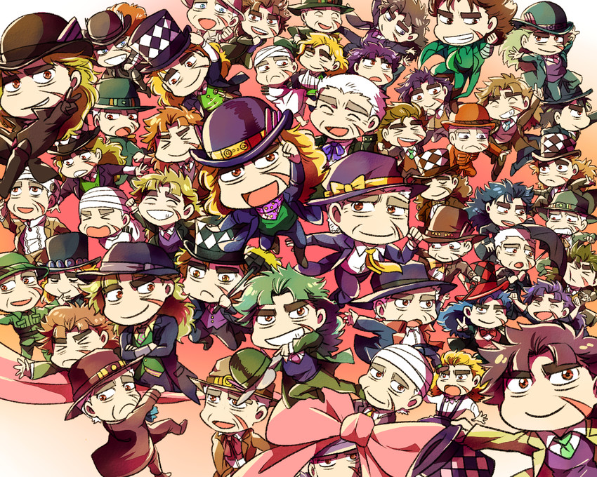 robert e. o. speedwagon (jojo no kimyou na bouken and 2 more) drawn by yuu_knight3858