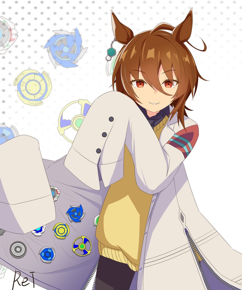 agnes tachyon (umamusume and 2 more) drawn by etsuransha_no_rei