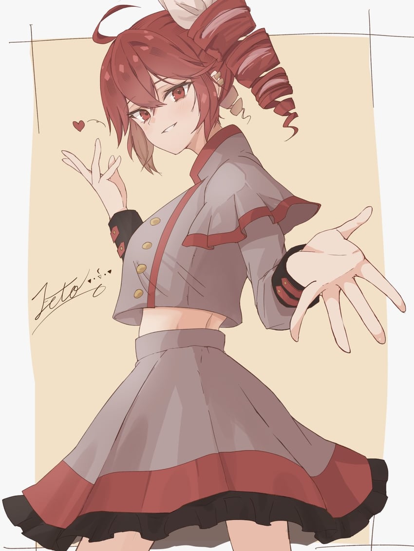 kasane teto (utau and 1 more) drawn by ramie_li