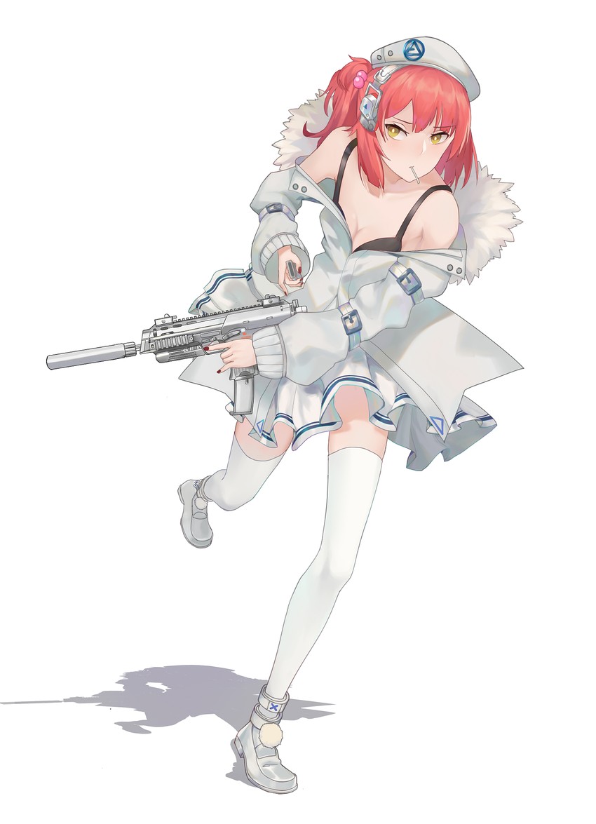 mp7 (girls' frontline and 2 more) drawn by chuck_(harfmoondark)