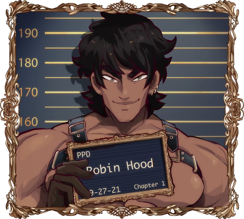 robin hood (fairytale police hoe department) drawn by idoraad