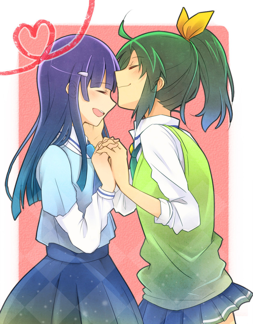 midorikawa nao and aoki reika (precure and 1 more) drawn by kaisenko
