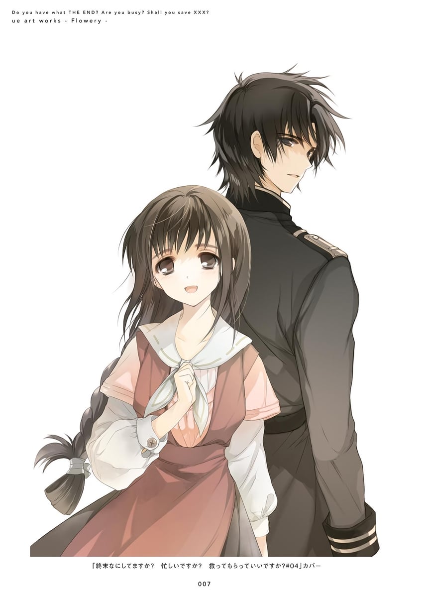 willem kmetsch and almaria duffner (shuumatsu nani shitemasu ka?) drawn by ue