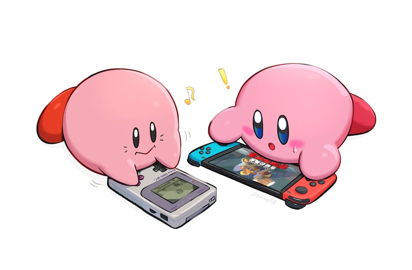 kirby and king dedede (kirby and 2 more) drawn by gonzarez