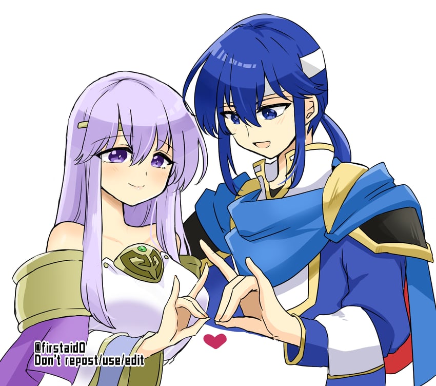 seliph and julia (fire emblem and 1 more) drawn by yukia_(firstaid0)