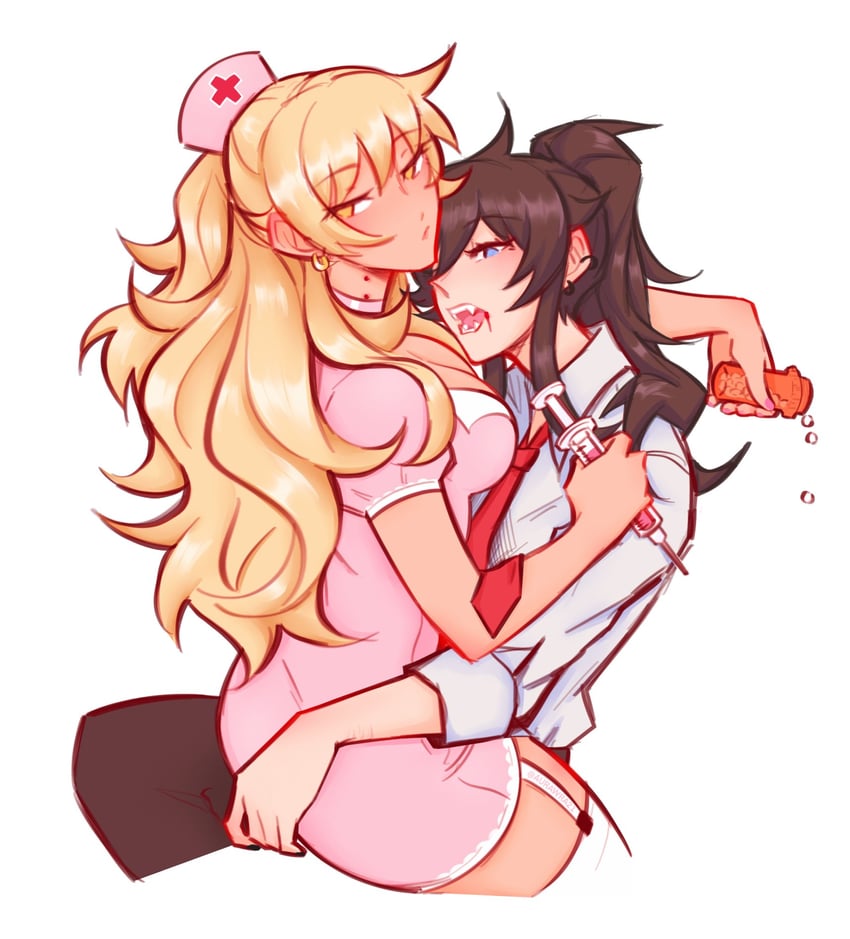 nicole and jecka (class of 09) drawn by aurora_(aurawra21)