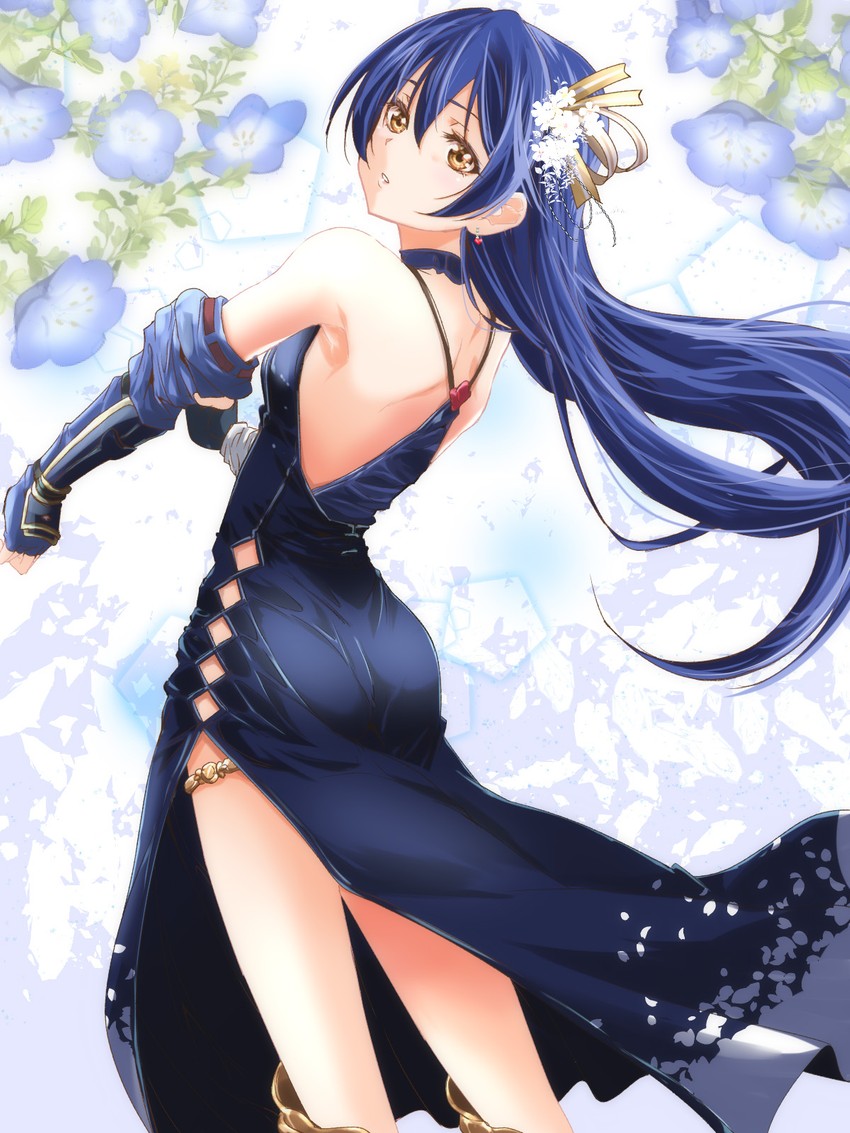 sonoda umi (love live! and 1 more) drawn by urutsu_sahari