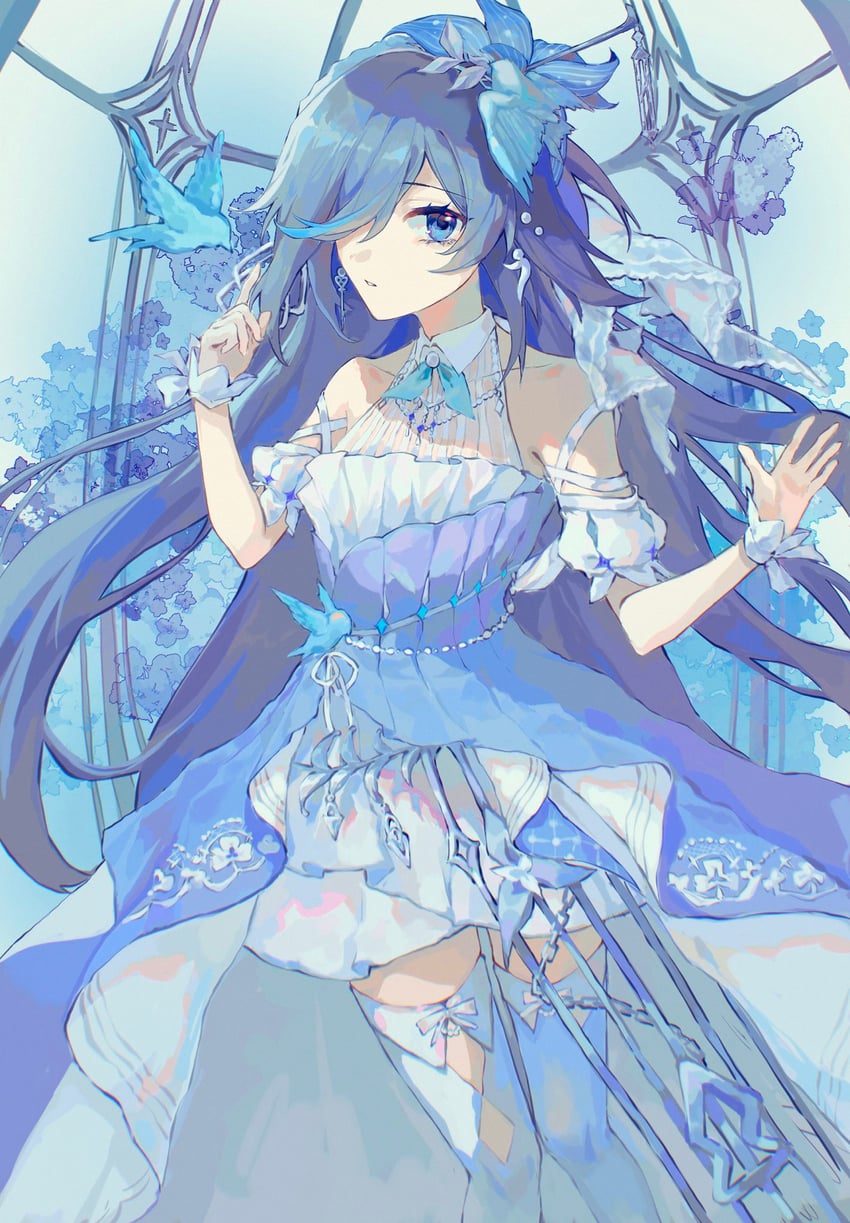 fu hua (honkai and 1 more) drawn by tsubomi_fanart