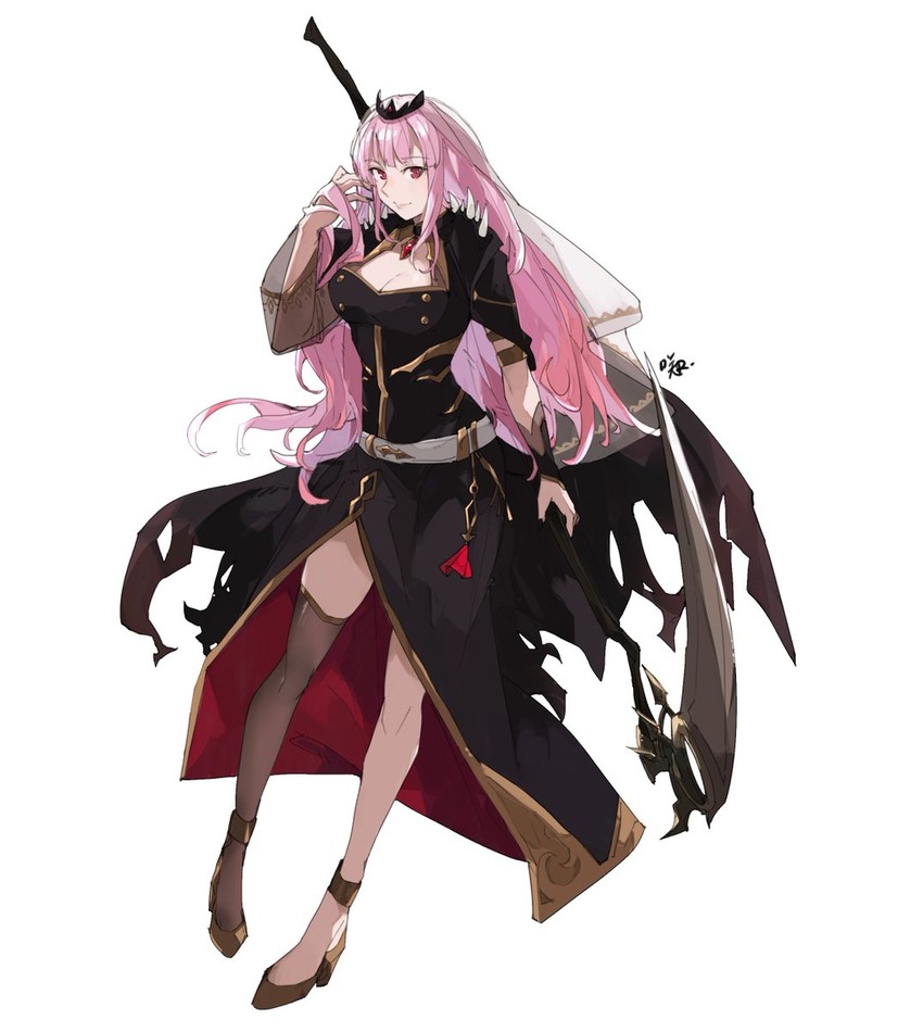 mori calliope (hololive and 1 more) drawn by sakuremi