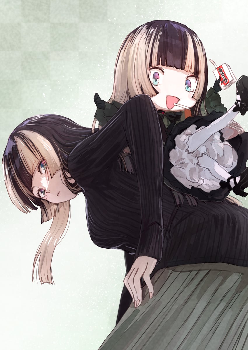 juufuutei raden (hololive and 1 more) drawn by yami_ara