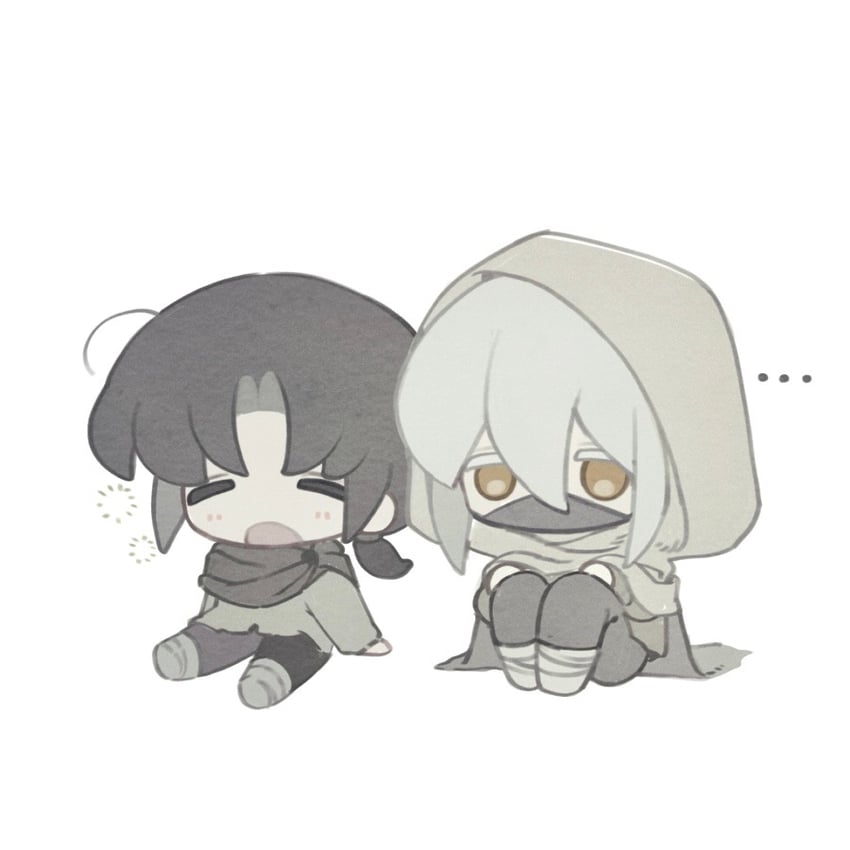 mortarion and typhus (warhammer 40k) drawn by yigeweiren607