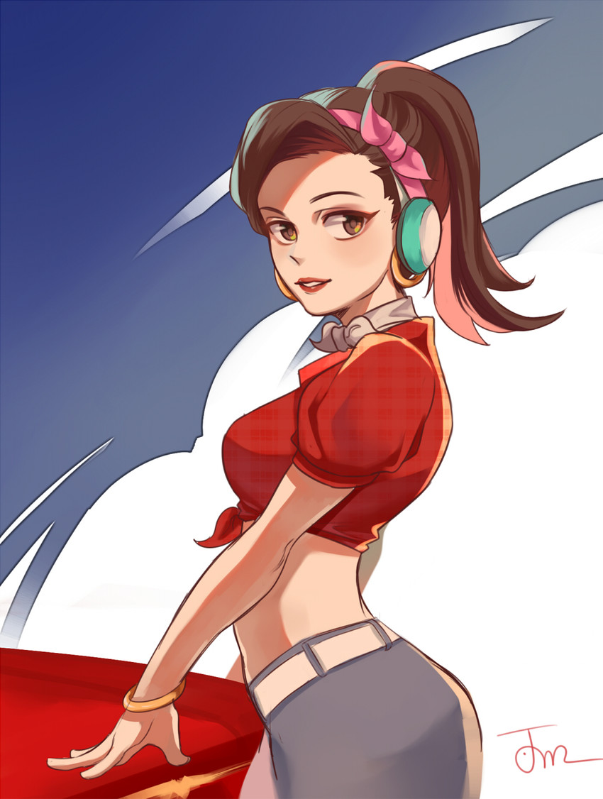 d.va and cruiser d.va (overwatch and 1 more) drawn by boiledpotatoes
