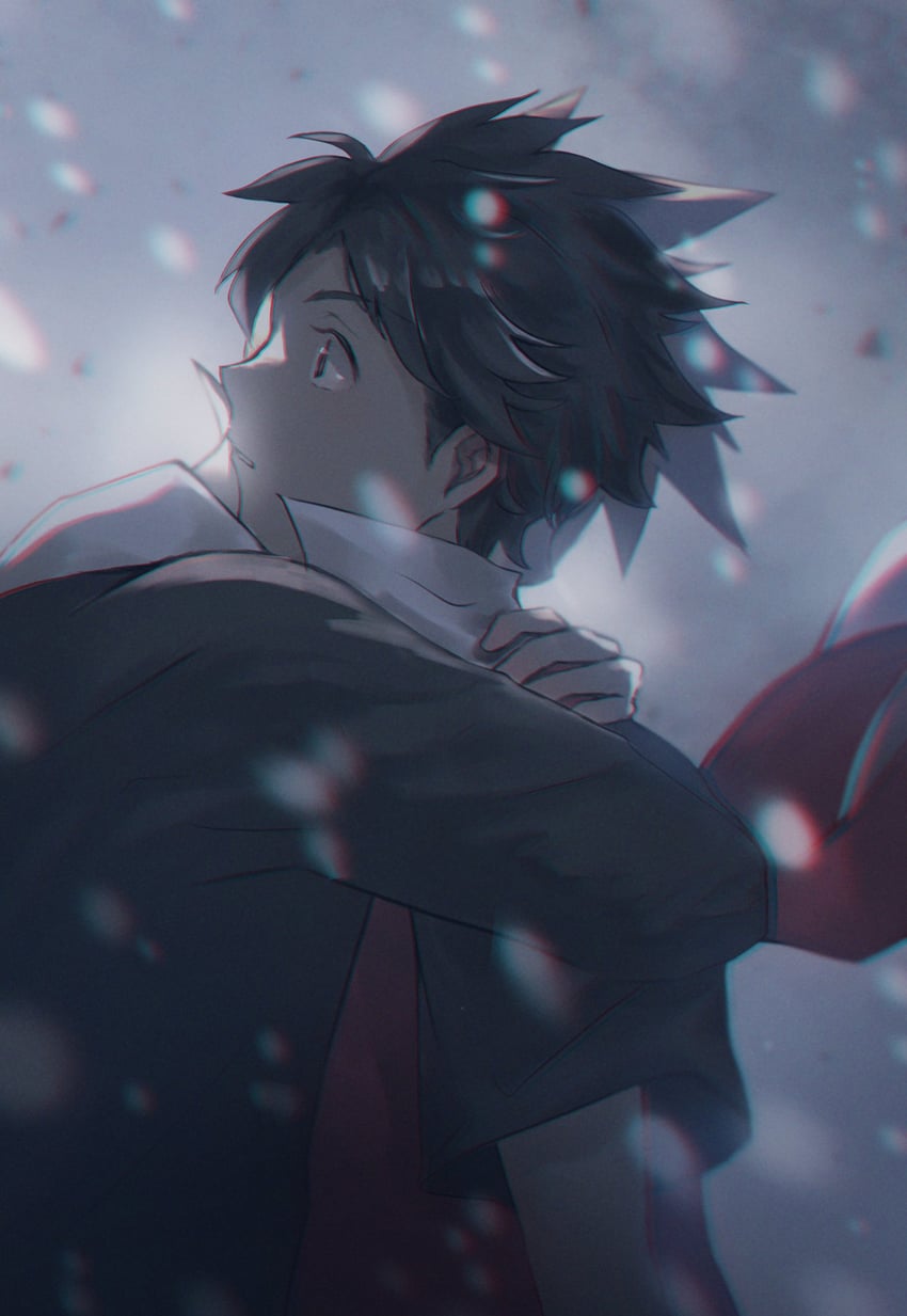 red and blue oak (pokemon and 1 more) drawn by shiruko_(s1ruko)