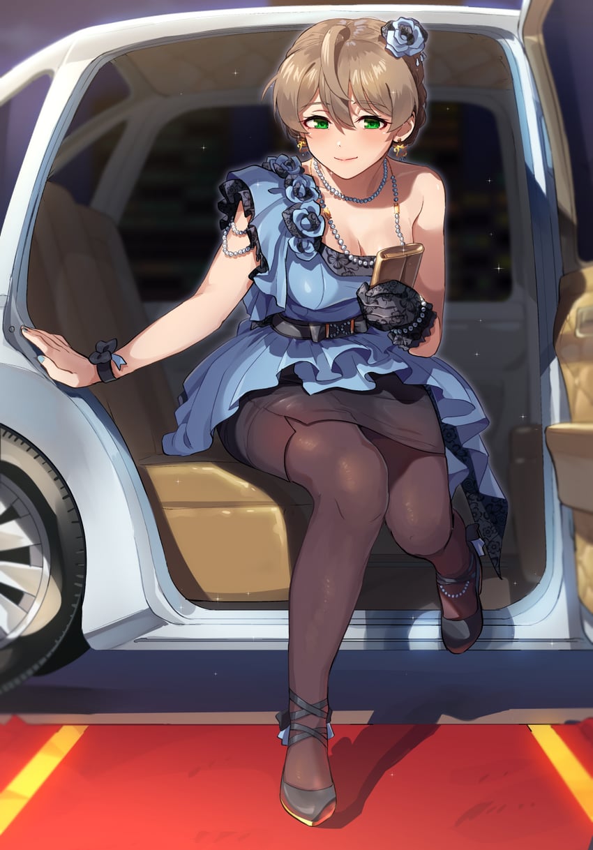sakuramori kaori (idolmaster and 2 more) drawn by kamille_(vcx68)