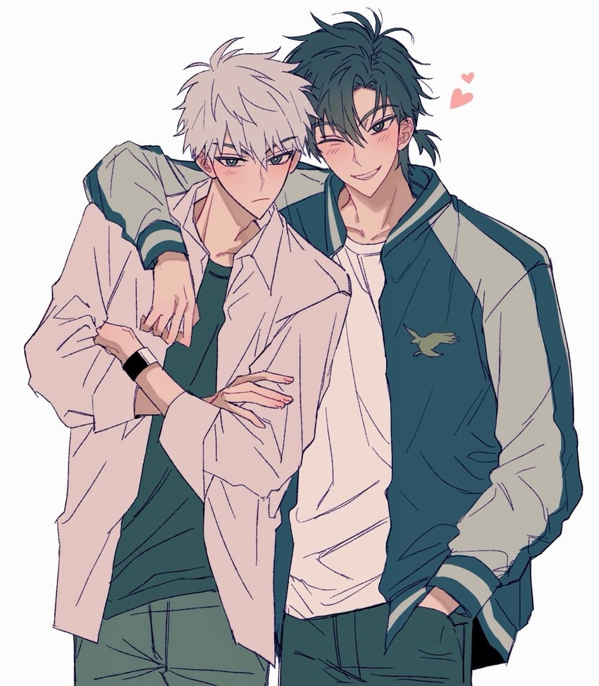 cheng xiaoshi and lu guang (shiguang dailiren) drawn by oka0y