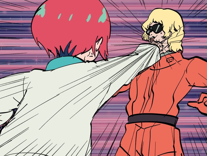 amate yuzuriha and quattro bajeena (gundam and 2 more) drawn by engiyoshi