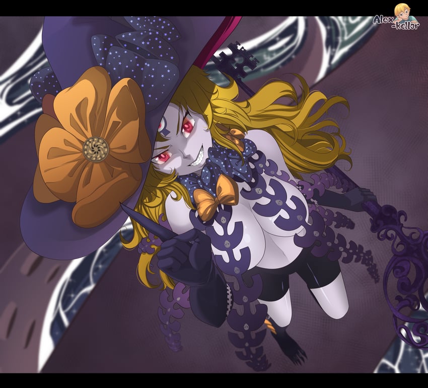 abigail williams and yang xiao long (fate and 2 more) drawn by alex_kellar