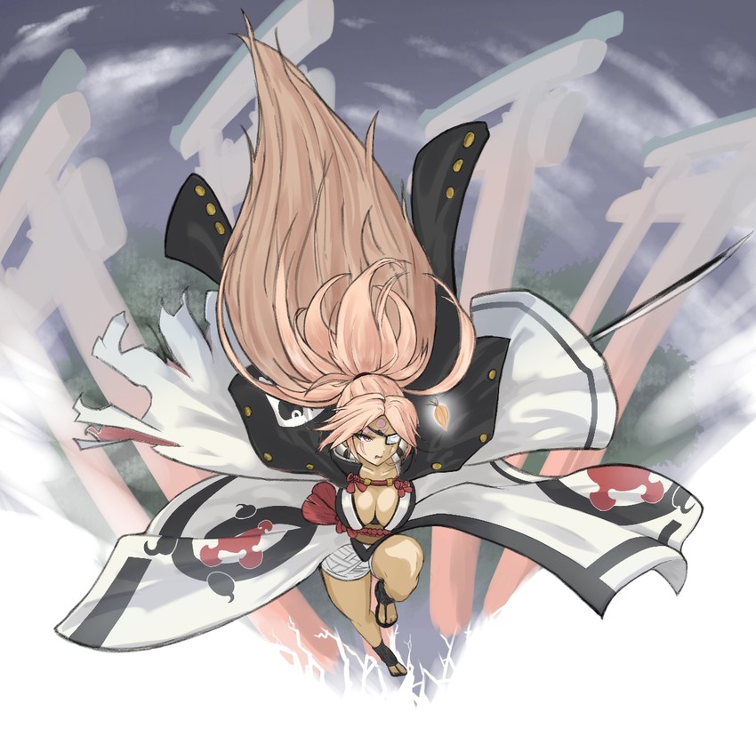 baiken (guilty gear and 1 more) drawn by mewonder