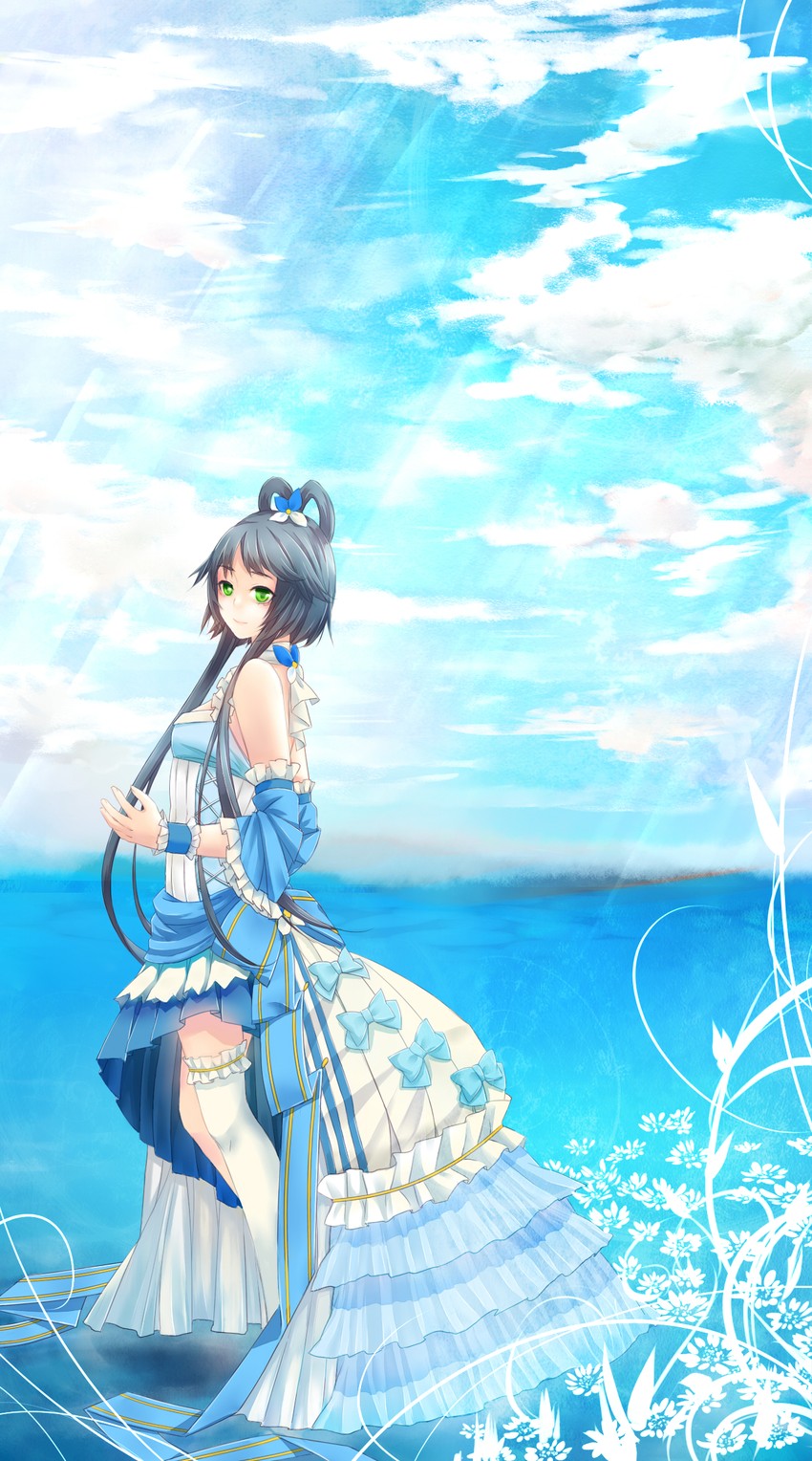 luo tianyi (vocaloid and 1 more) drawn by sarie_(zyy842434511)