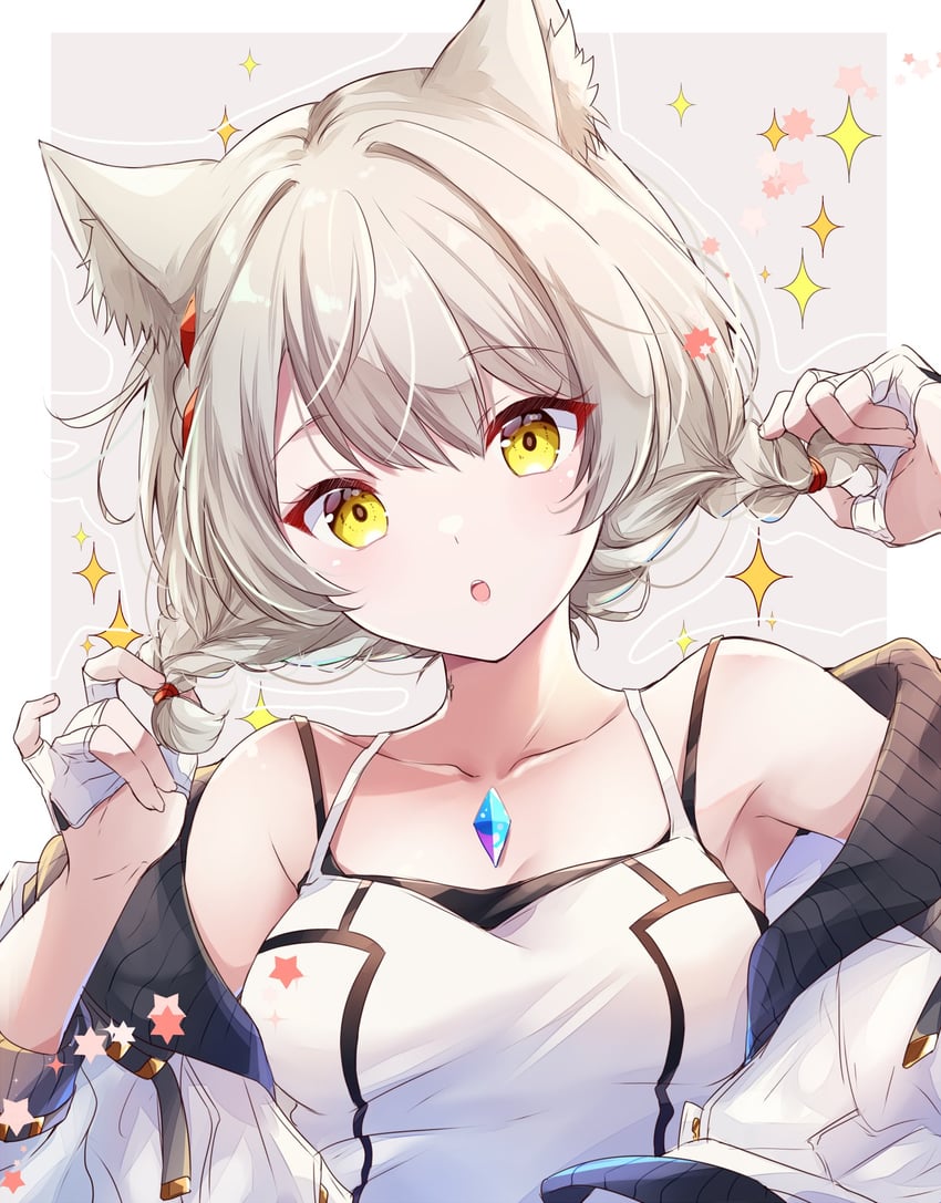 mio (xenoblade chronicles and 1 more) drawn by ui_frara