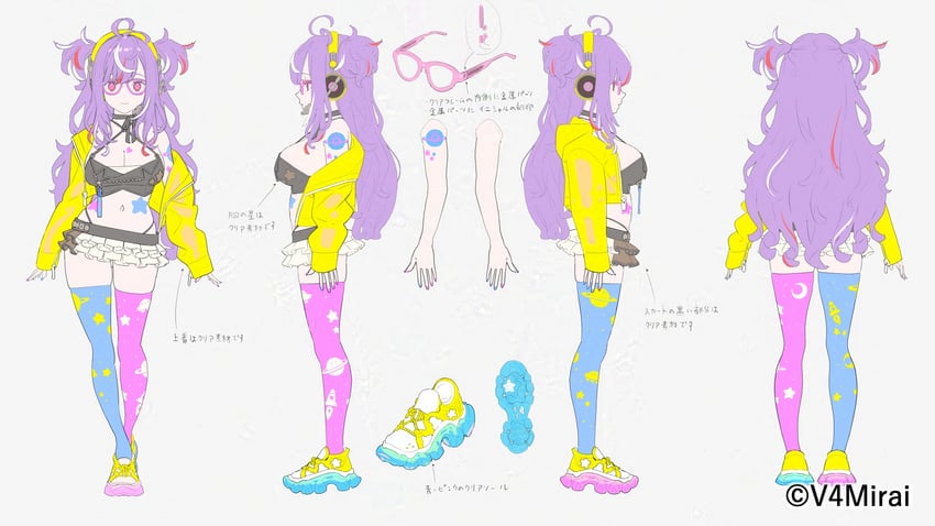 mono monet (v4mirai) drawn by enkyo_yuuichirou
