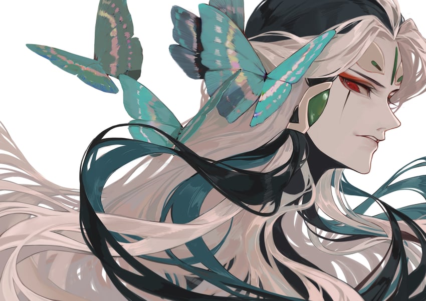 shi huang di (fate and 1 more) drawn by burusiji
