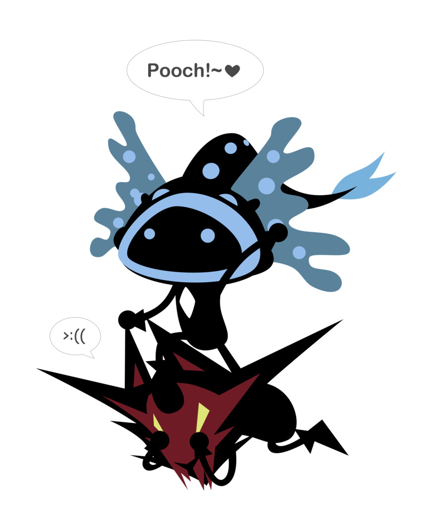 naughtyfins and buchigire fangiru (patapon) drawn by starletheaven