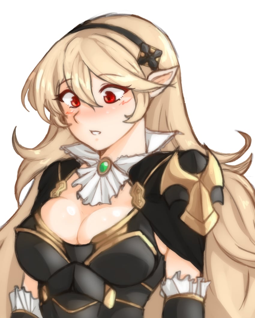 female corrin (fire emblem and 2 more) drawn by tridisart