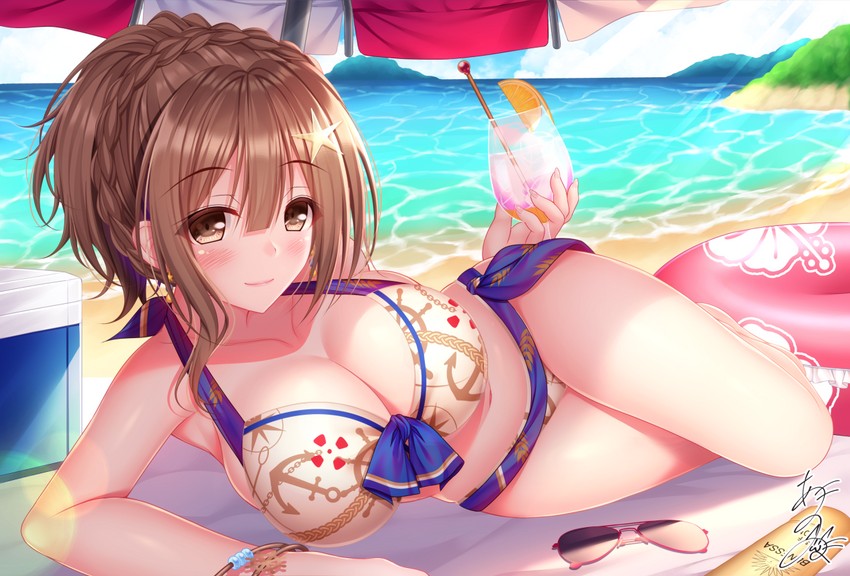 kuwayama chiyuki (idolmaster and 1 more) drawn by yunagi_amane