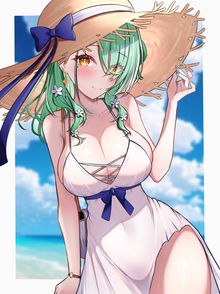 ceres fauna (hololive and 1 more) drawn by kogekoge1207