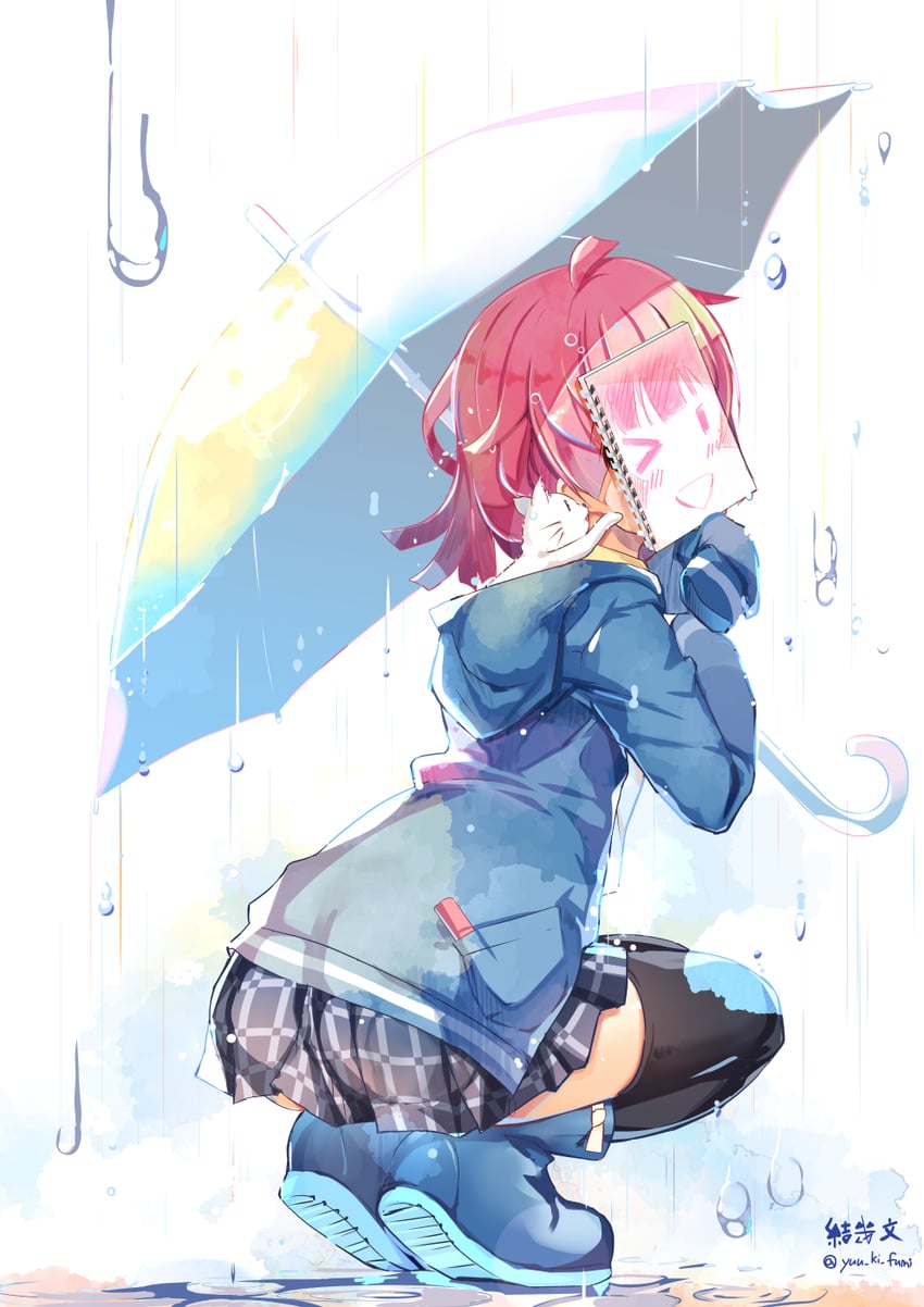 tennoji rina and hanpen (love live! and 1 more) drawn by yuuki_fumi_(kueg7288)