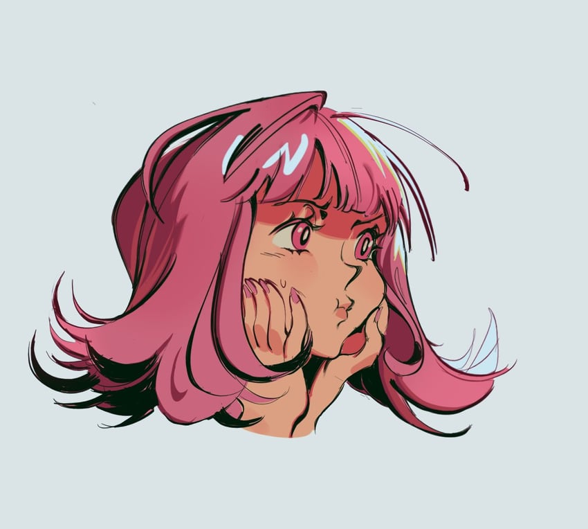 nanami chiaki (danganronpa and 1 more) drawn by pixie_lotl