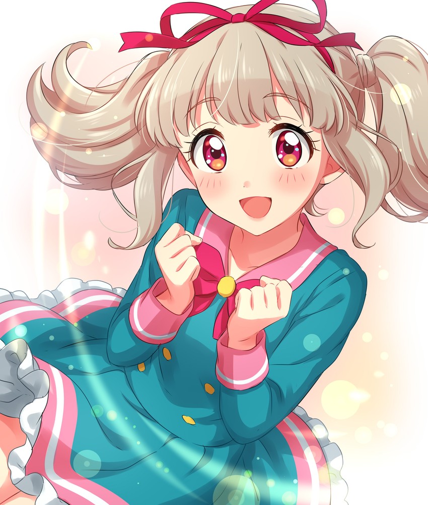 kiseki raki (aikatsu! and 1 more) drawn by sekina