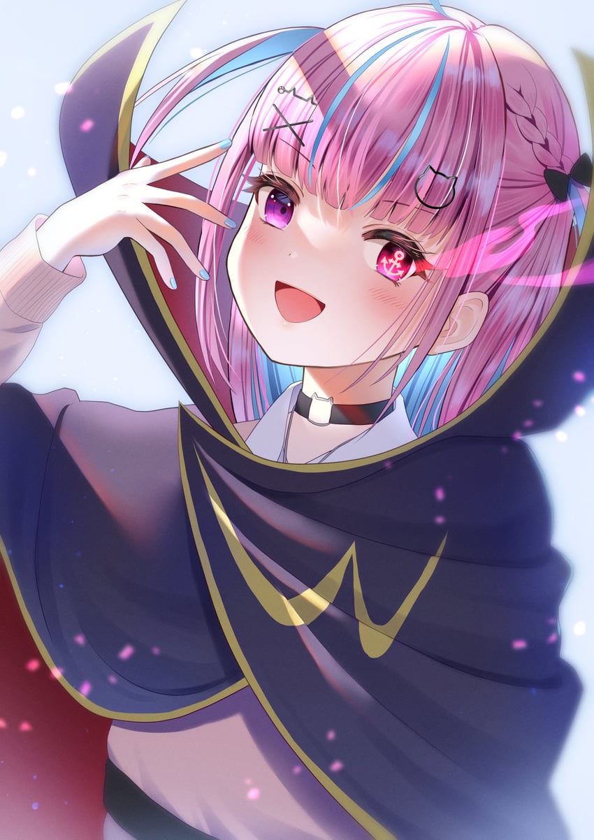 minato aqua and zero (hololive and 1 more) drawn by unisanjou