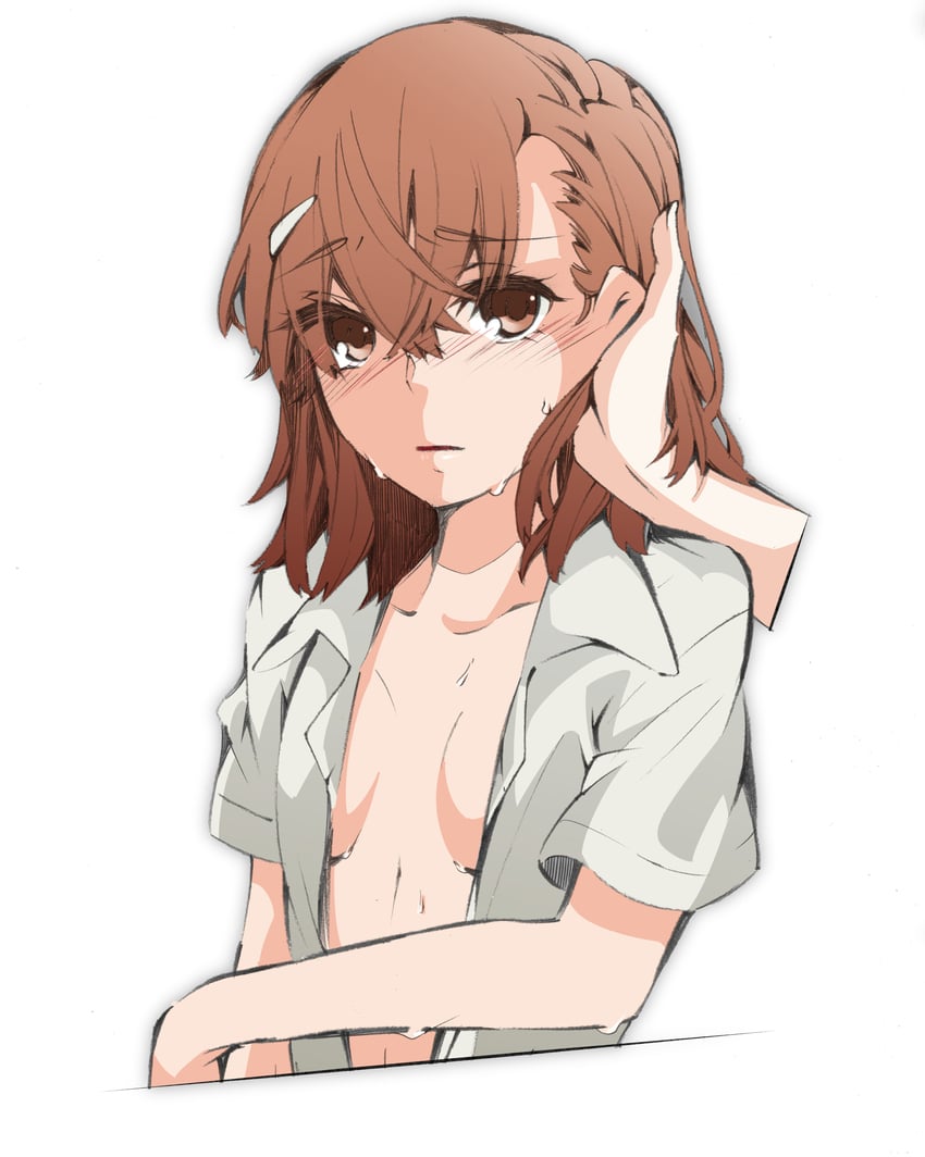 misaka mikoto (toaru majutsu no index and 1 more) drawn by higashizukihi_sei