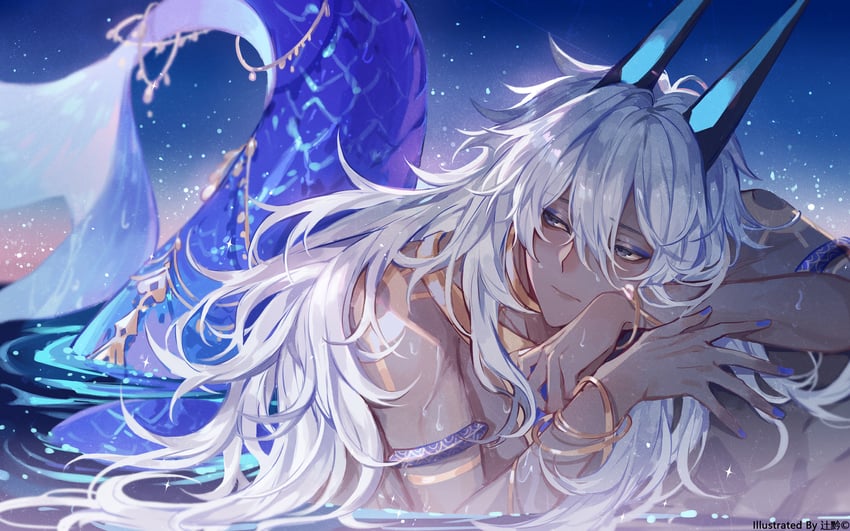 arjuna and arjuna alter (fate and 1 more) drawn by sqloveraven